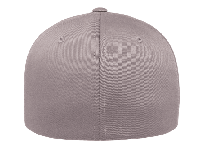 Gorra Flexfit 6277 Clásica Cerrada Gris