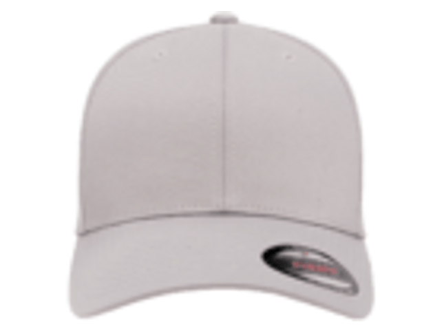 Gorra Flexfit 6277 Clásica Cerrada Gris
