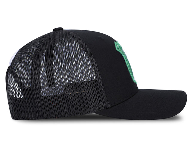 Gorra Deportivo Cali Oficial Flexfit 6606 Negro