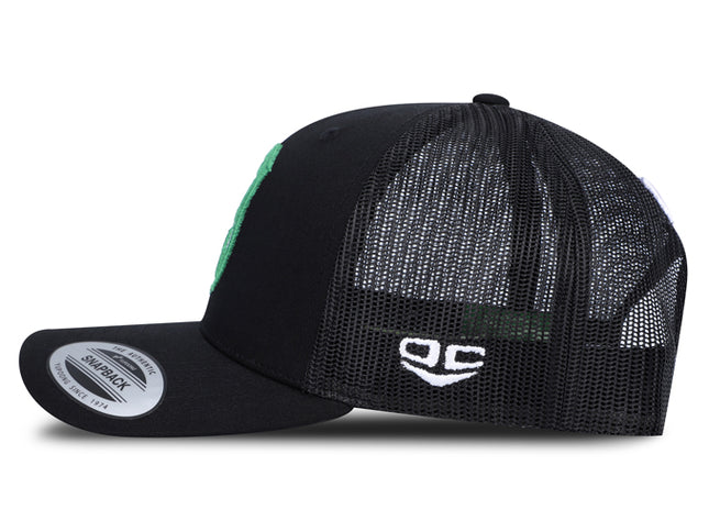 Gorra Deportivo Cali Oficial Flexfit 6606 Negro