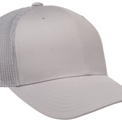 Gorra Flexfit 6606 Retro trucker gris claro