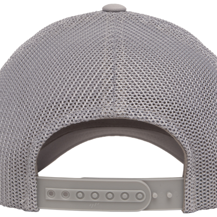 Gorra Flexfit 6606 Retro trucker gris claro