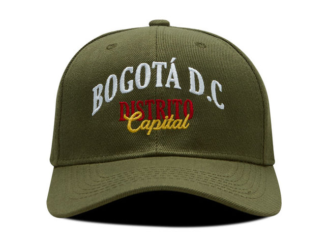 Gorra DJ caps Souvenir Bogotá Distrito Capital verde