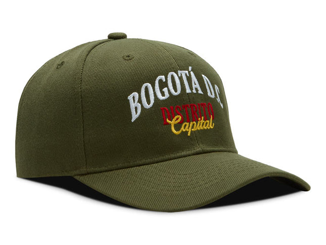 Gorra DJ caps Souvenir Bogotá Distrito Capital verde