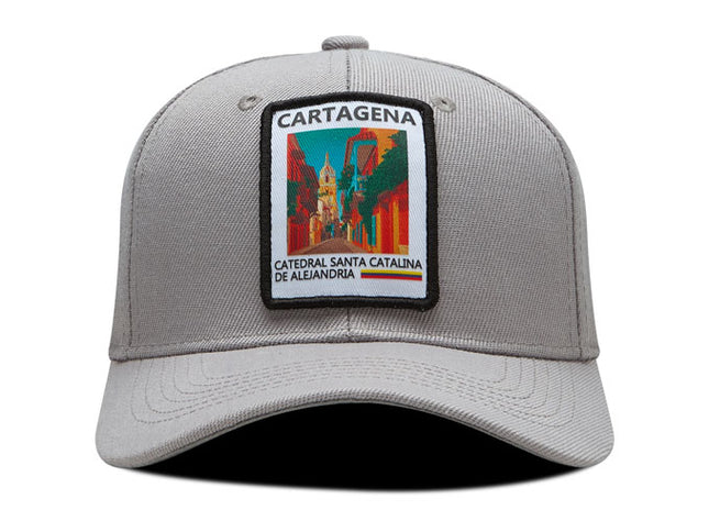 Gorra DJ caps Souvenir Cartagena gris