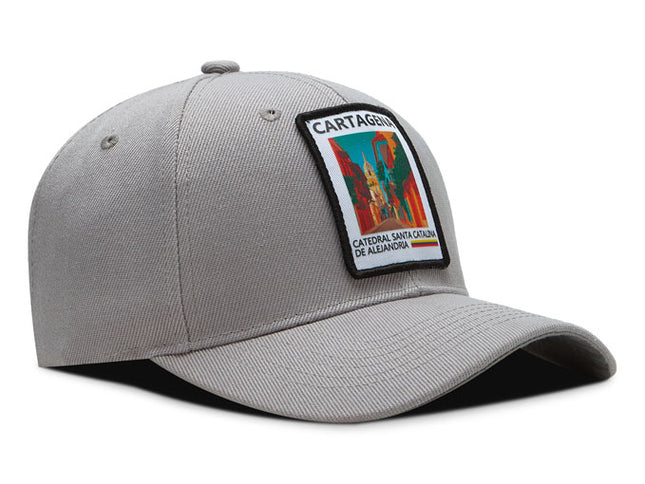 Gorra DJ caps Souvenir Cartagena gris