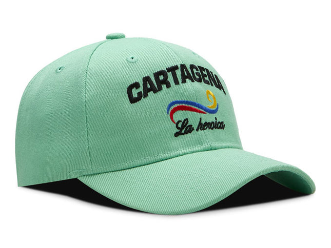 Gorra DJ caps Souvenir Cartagena verde menta
