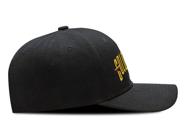 Gorra DJ caps Souvenir Colombia banderas negra