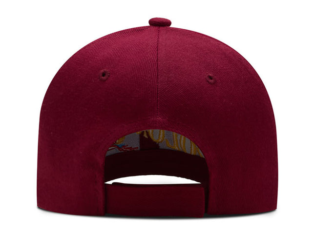 Gorra DJ caps Souvenir Colombia guacamaya vinotinto