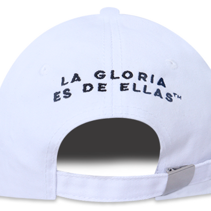 Gorra América de Cali Oficial OC Caps Conmebol libertadores femenina Blanca