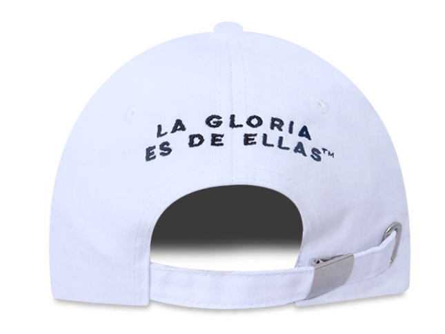 Gorra América de Cali Oficial OC Caps Conmebol libertadores femenina Blanca