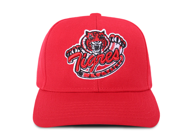 Gorra Tigres de Cartagena Oficial Cerrada Roja