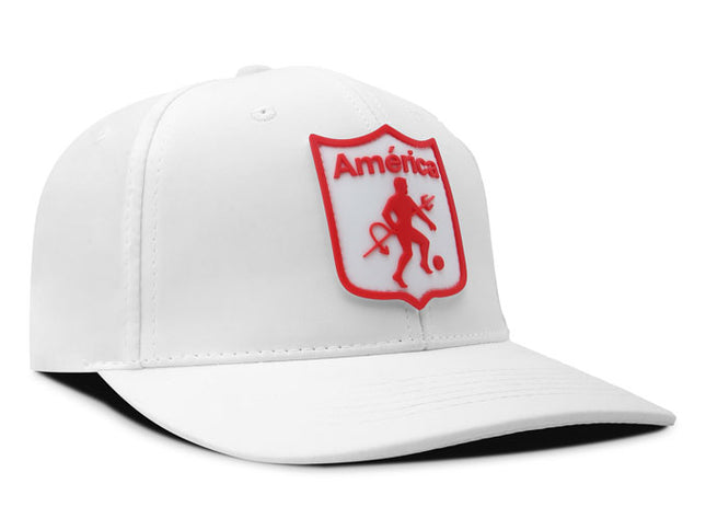 Gorra América de Cali Oficial OC Caps Deportiva Clásica blanca