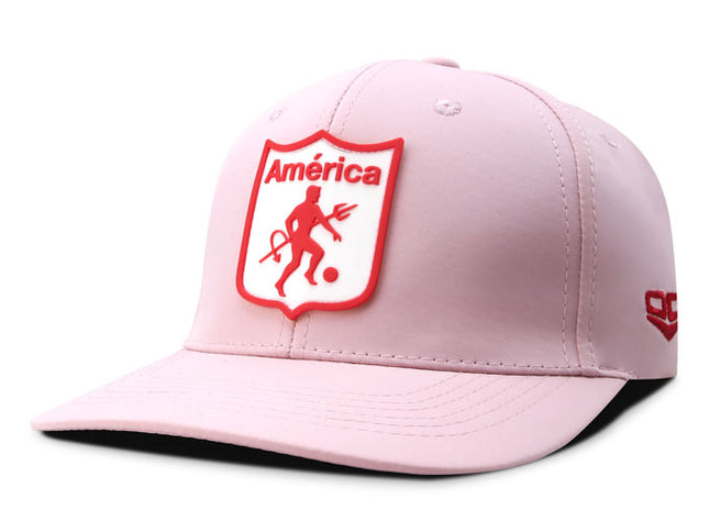 Gorra América de Cali Oficial OC Caps Deportiva Clásica rosa