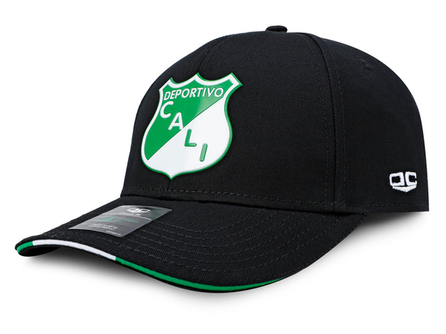 GORRA DEPORTIVO CALI OFICIAL NEGRA OC Caps
