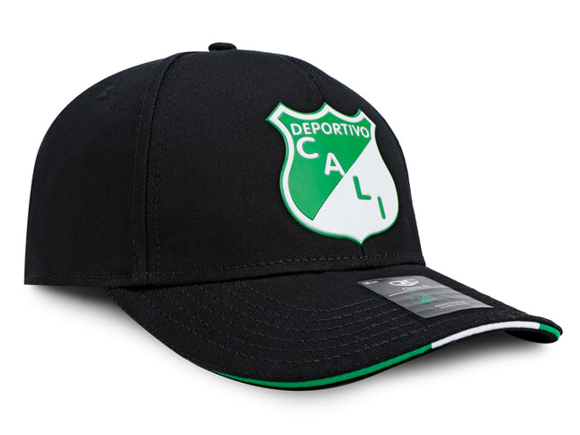 GORRA DEPORTIVO CALI OFICIAL NEGRA OC Caps