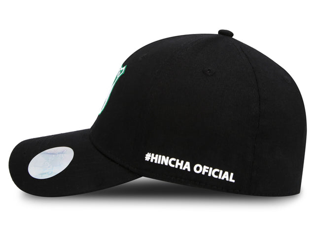 Deportivo Cali Gorra Oficial Negra Cerrada Oc Caps