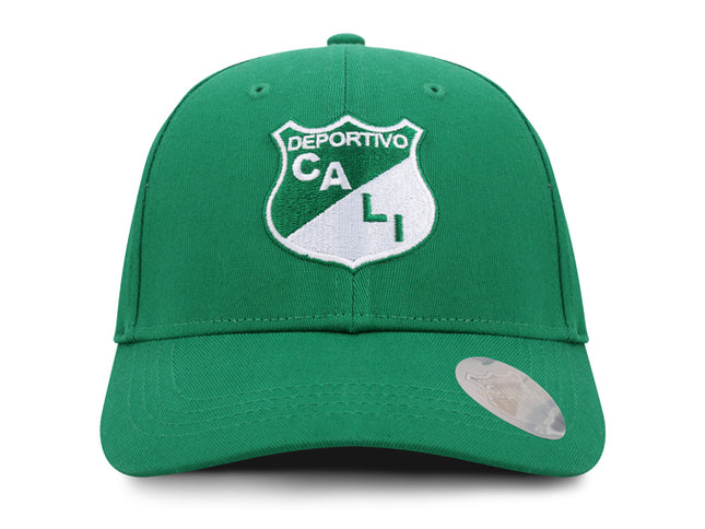Deportivo Cali Gorra Oficial Verde Cerrada Oc Caps