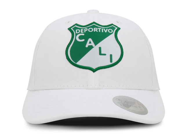 Deportivo Cali Gorra Oficial Blanca Talla Junior Oc Caps
