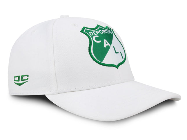 Deportivo Cali Gorra Oficial Blanca Talla Junior Oc Caps