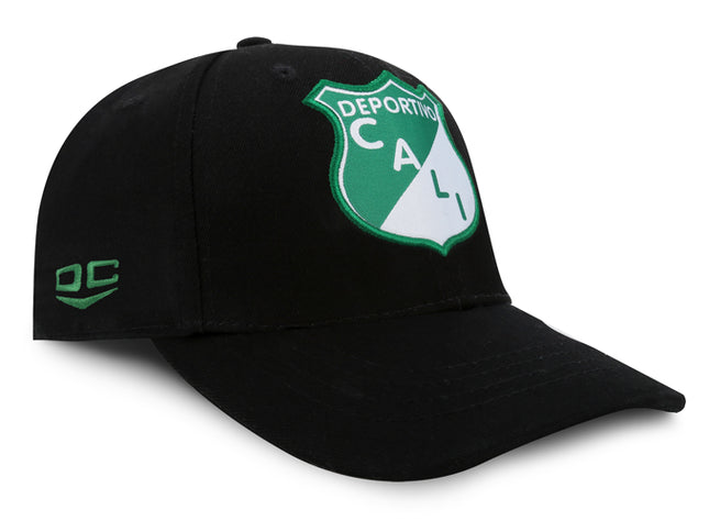 Deportivo Cali Gorra Oficial Negro Talla Junior Oc Caps