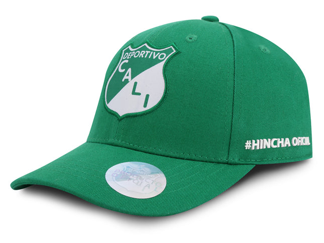 Deportivo Cali Gorra Oficial Verde Talla Junior Oc Caps
