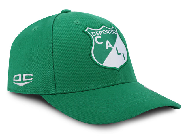 Deportivo Cali Gorra Oficial Verde Talla Junior Oc Caps