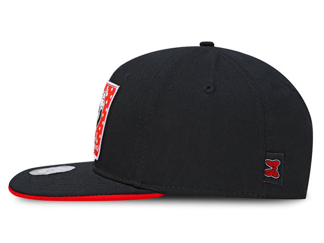 Gorra Minnie Mouse Disney Original Plana Negro/Rojo Oc Caps