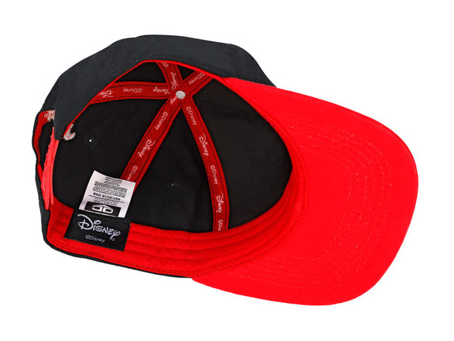 Gorra Minnie Mouse Disney Original Plana Negro/Rojo Oc Caps