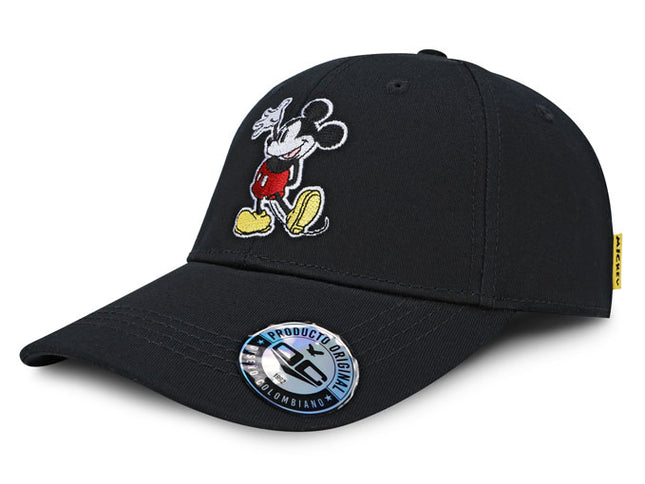 GORRA MICKEY MOUSE DISNEY ORIGINAL CLÁSICA NEGRO OC CAPS