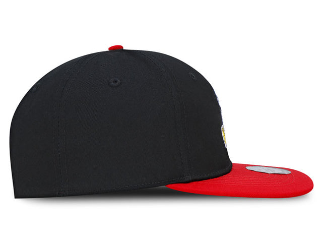 Gorra Mickey Mouse Disney Original Plana Clásica Negro/Rojo Oc Caps