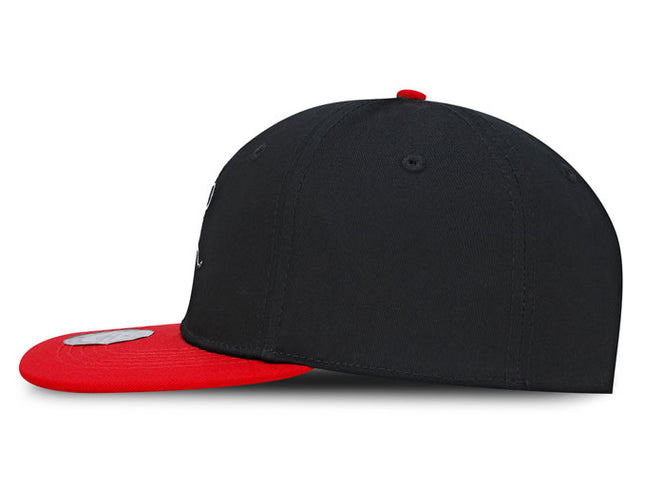 Gorra Mickey Mouse Disney Original Plana Clásica Negro/Rojo Oc Caps