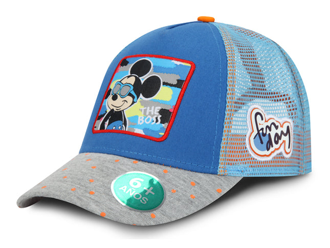GORRA ORIGINAL  DISNEY MICKEY MOUSE MALLA PARCHE