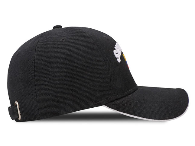 Gorra Santa Marta Colombia Souvenir Negro OC Caps