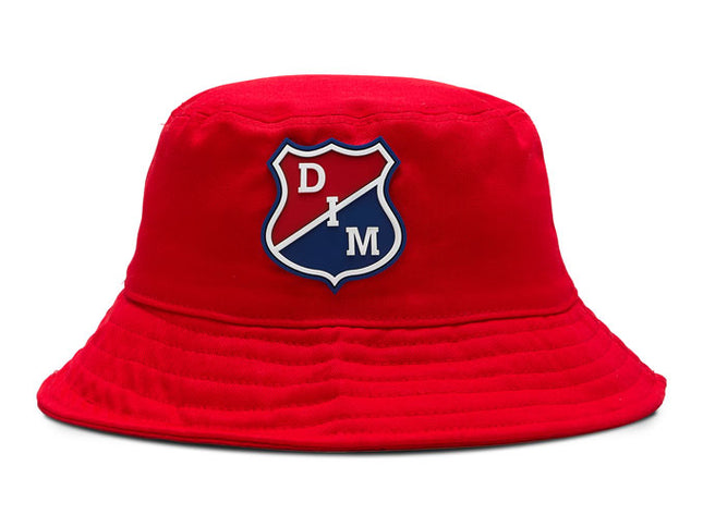 Gorro DIM Independiente Medellín Bucket hat Oficial Ds-1084 rojo