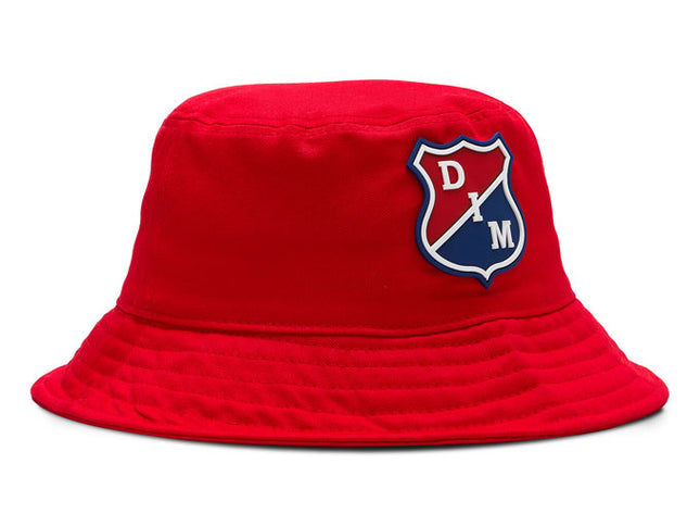 Gorro DIM Independiente Medellín Bucket hat Oficial Ds-1084 rojo
