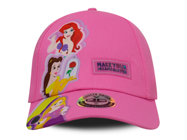 GORRA DISNEY PRINCESAS ORIGINAL ROSA OC CAPS