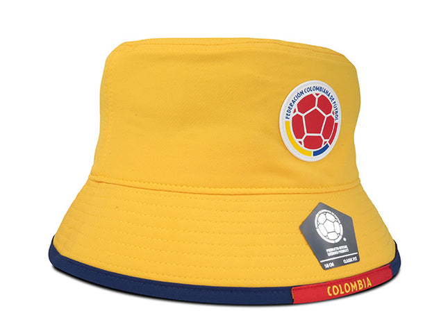 Gorro Oficial FCF Selección Colombia bucket hat amarillo FCFD-0826