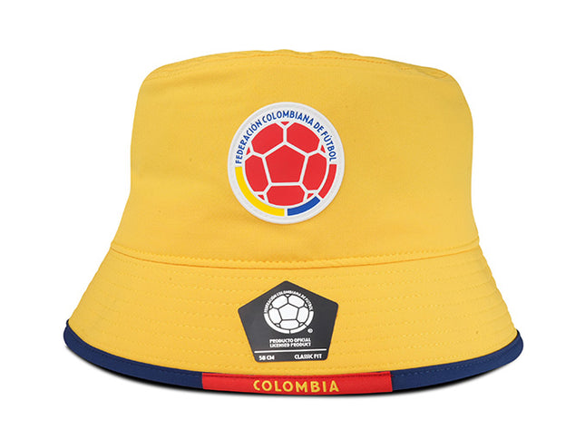 Gorro Oficial FCF Selección Colombia bucket hat amarillo FCFD-0826