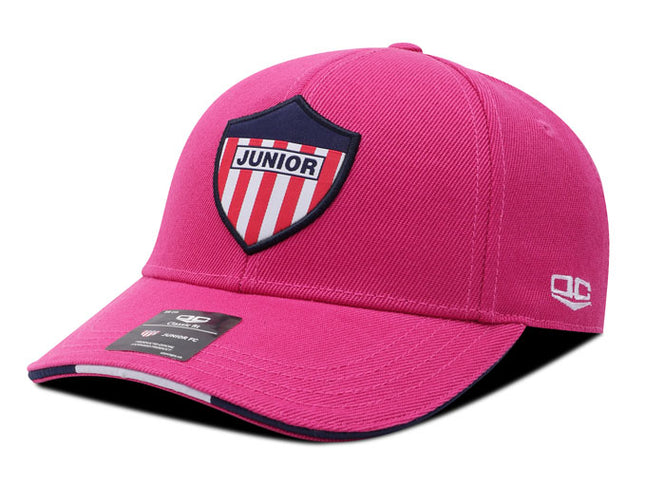 Gorra Junior FC Oficial Clásica 1924  FJL-001 fucsia