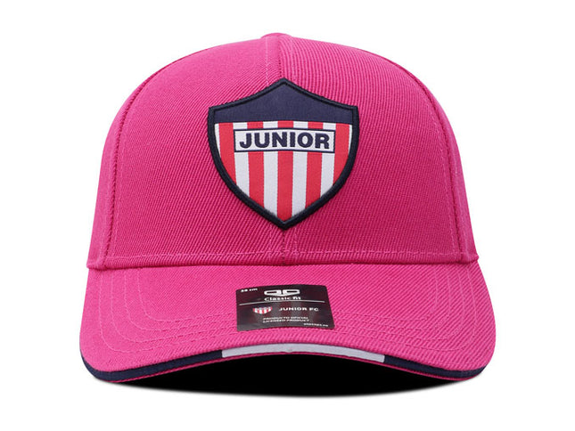 Gorra Junior FC Oficial Clásica 1924  FJL-001 fucsia