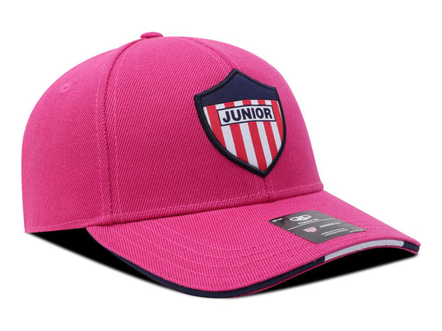 Gorra Junior FC Oficial Clásica 1924  FJL-001 fucsia
