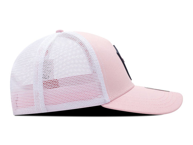 Gorra Junior FC Oficial de Malla FJL-007 rosa/blanco