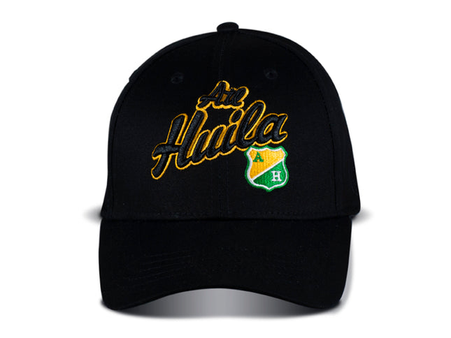 ATLÉTICO HUILA GORRA OFICIAL negra