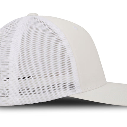 Gorra Flexfit 110M Mesh Blanca Malla