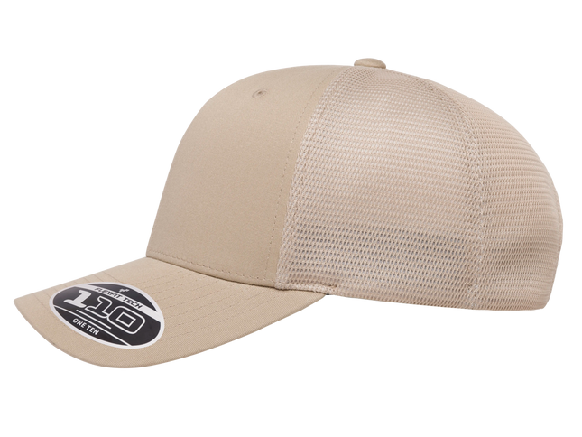 Gorra Flexfit 110M Mesh Kaki