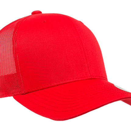 Gorra Flexfit 6606 Retro trucker Roja