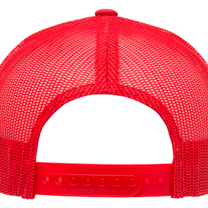 Gorra Flexfit 6606 Retro trucker Roja