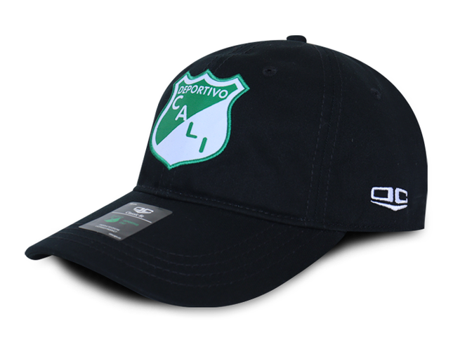Gorra Deportivo Cali Oficial OC Caps Dad Cap negro