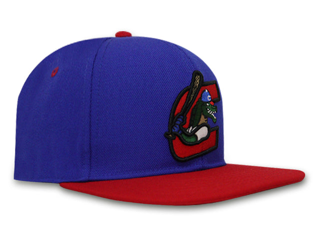 Gorra Caimanes de Barranquilla Oficial Competencia Cerrada Azul/Rojo Plana